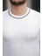 Bisiklet Yaka Karyoka Dikiş Detaylı Basic Tshirt 2