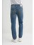 Erkek Kot Pantolon 0704 Parker Normal Bel Dar Paça Slim Fit 2