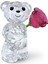 5691390 Swarovski Biblo Krıs Bear:a Rose Wıth Love 1
