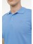 A10149746508010 4m M-CT953 Basıc P.t-Sh 4fx Havacı Mavı Erkek Polo T-Shırt 4