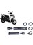 Barracuda Rks Arome 125 / 125 Pro Elcik ve Tapa Set Siyah 1