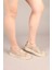 Flora Dantel Espadril Bej 2