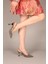 Saphire Kare Dokulu Stiletto Platin 3