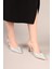 Saphire Kare Dokulu Stiletto Gümüş 2