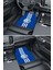 Modern Dijital Baskı Mavi Volkswagen Logo Universal Araba Paspası, Oto Paspas 3