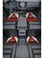Modern Dijital Baskı Kırımızı F1 Universal Araba Paspası, Oto Paspas 2