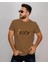 Alevli "rock" Baskılı Erkek Tişört – Asi ve Karizmatik Stil! 1