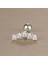 By Dilek Çetin Acessorry Çelik 5 Taşlı Kıkırdak Helix Tragus Piercing (1ADET) 1