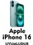 Apple iPhone 16 Siyah Baskılı A++ Kalite Koruma Silikon Kılıf A++ 5