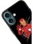 Apple iPhone 16 Siyah Baskılı A++ Kalite Koruma Silikon Kılıf A++ 4