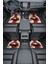 Modern Dijital Baskı Kırmızı Car Araba Universal Araba Paspası, Oto Paspas 2