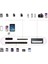 Apple Lightning To USB Lightning Micro Sd Tf Kart Okuyucu Çevirici Dönüştürücü Adaptör 4333 3