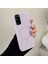 Samsung Galaxy S20 Fe Uyumlu Kılıf Zebana Liquid Soft Silikon Kılıf (Kablosuz Şarj Destekli) Lila 3