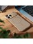 Apple iPhone 16 Pro Max Uyumlu Kılıf Zebana Elite Titan Metal Kılıf (Kablosuz Şarj Destekli) Desert Titanyum 3