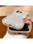 Apple iPhone 12 Uyumlu Kılıf Zebana Bling Diamond Silikon Kılıf Gri 5