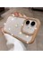 Apple iPhone 12 Uyumlu Kılıf Zebana Bling Diamond Silikon Kılıf Desert Titanyum 1