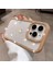 Apple iPhone 13 Pro Uyumlu Kılıf Zebana Bling Diamond Silikon Kılıf Desert Titanyum 1