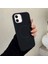 Apple iPhone 11 Uyumlu Kılıf Zebana Liquid Soft Silikon Kılıf (Kablosuz Şarj Destekli) Siyah 3