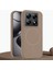 Xiaomi Mi 14T Uyumlu Kılıf Zebana Liquid Soft Silikon Kılıf (Kablosuz Şarj Destekli) Desert Titanyum 1