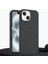 Apple iPhone 15 Plus Uyumlu Kılıf Zebana Liquid Soft Silikon Kılıf (Kablosuz Şarj Destekli) Gri 1