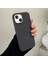 Apple iPhone 15 Plus Uyumlu Kılıf Zebana Liquid Soft Silikon Kılıf (Kablosuz Şarj Destekli) Gri 3