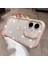 Apple iPhone 12 Uyumlu Kılıf Zebana Bling Diamond Silikon Kılıf Pembe 1