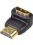 HDMI L Dirsek 90 Derece Çevirici Dönüştürücü Uzatma Adaptörü 4519 1