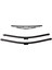 Seat Ibiza 2006-2007-2008 Ön Arka Cam Silecek Silgi Takımı Set 1