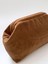 Kadın Taba Kahve Süet Clutch El Çantası 3