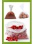 ( Dörtlük ) Kalın Bakkaliye Torbası 28 x 45 cm 1 kg 115 Adet - Buzdolabı Poşeti - Bakliyat Naylonu 3