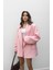 Pembe Helena Ceket Etek Takım 2