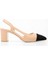 Kadın Elya Nude Cilt Kalın Topuklu Ayakkabı 2