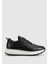 Siyah Deri Erkek Sneaker 1