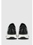 Siyah Deri Erkek Sneaker 4