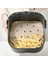 250 Adet Air Fryer Pişirme Kağıdı Tek Kullanımlık Hava Fritöz Yağ Geçirmez Yapışmaz Gıda Pişirme Kağıdı Delikli Kare Model cm 4