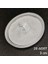 20 Adet Şeffaf Yuvarlak 3 cm Çaplı Güçlü Disk Yapışkanlar 3