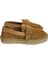 Taba Süet Hasır Taban Tokalı Loafer 1