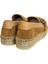 Taba Süet Hasır Taban Tokalı Loafer 4