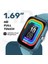 Beast Akıllı Saat, 1.69” Full Touch Ekran, Spo2 & Nabız Takibi, Spor Modları, Uzun Pil Ömrü 2
