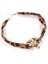 Gold Çiçekli Leopar Kolye S25KLY014 1