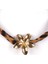 Gold Çiçekli Leopar Kolye S25KLY014 2