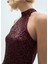 Halter Yaka Payetli Elbise 1