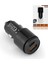 45W Pd USB Oto Şarj Kafa Hızlı Şarj Çakmaklık Adaptörü, Usb-C ve Usb-A Çıkışlı, Iphone ve Android Uyumlu 1