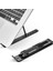 Pratik 7 Kademeli Ayarlı Katlanabilir Laptop Tablet Standı Siyah 1