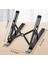 Pratik 7 Kademeli Ayarlı Katlanabilir Laptop Tablet Standı Siyah 4