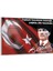Atatürk Sözleri 5 Cam Tablo - Yatay Motif 01-008 1