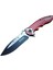 Lanmark Rd T60A Kamp Çakı 20 cm - Kırmızı Sap, Otomatik, Kemerlikli 1