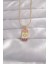 316L Çelik Gold Renk Karışık Mineli Ay Figür Tarot Kolye - TJ-BKO9032 1