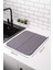 Luxury Mikrotex Bulaşık Matı Süper Emici Bulaşık Kurutma Örtüsü 45X36CM Katlanabilir Bulaşık Matı Antrasit 1 Adet 2