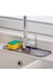 Luxury Elastik Musluk Lavabo Matı Gri-Su Tutucu Düzenleyici Kaydırmaz Mutfak Banyo Matı, 37X12 cm 1 Adet 4